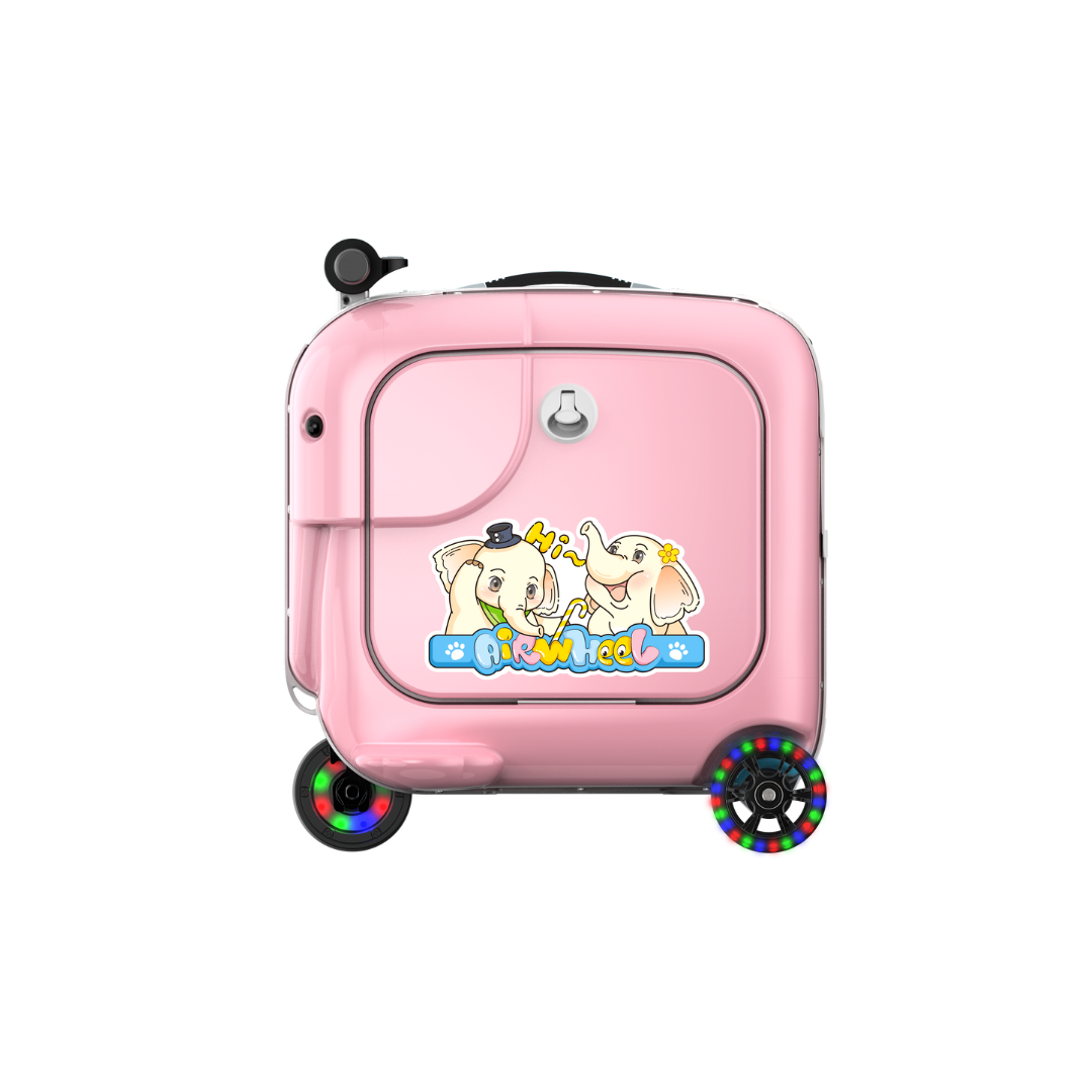 MALETA ELÉCTRICA PARA NIÑOS SQ3 Rosa