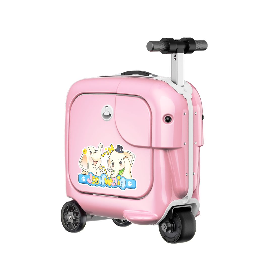 MALETA ELÉCTRICA PARA NIÑOS SQ3 Rosa
