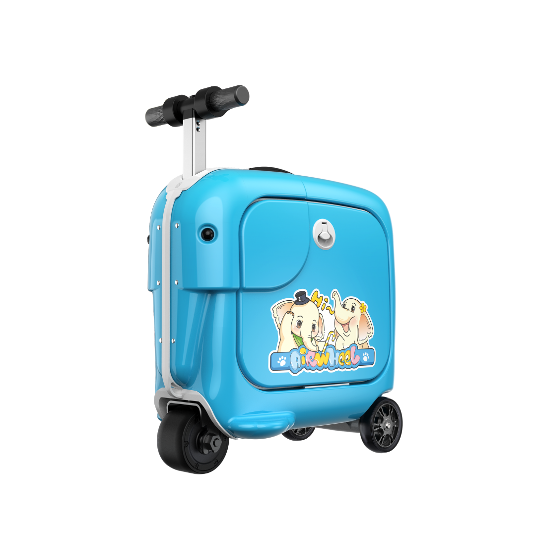MALETA ELÉCTRICA PARA NIÑOS SQ3 Azul